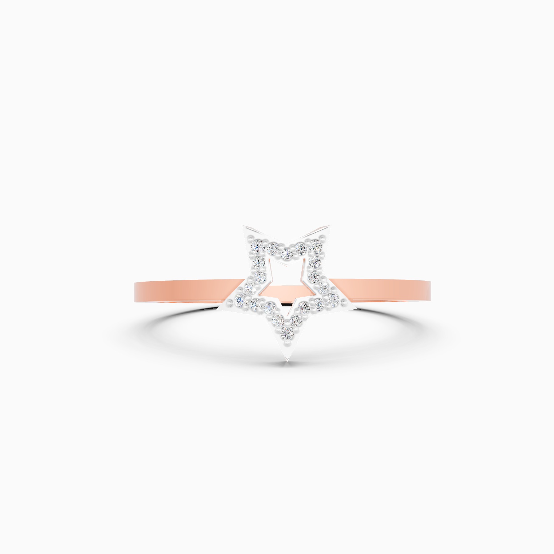 Star Glam With Diamond Ring